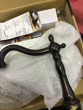 Load image into Gallery viewer, Kingston Brass 8-Inch Widespread Lavatory Faucet, Oil Rubbed Bronze
