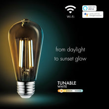 Load image into Gallery viewer, 34919 5.5 Watt (60 Watt Equivalent), T20 LED Smart, Dimmable Light Bulb, Warm White (3000K) E26/Medium (Standard) Base CG55

