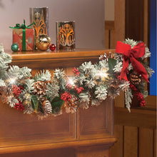Load image into Gallery viewer, 5.8' Frosted Garland
