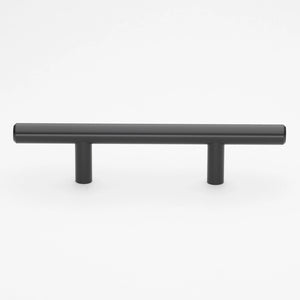 3-Inch Center-to-Center Matte Black Modern Cabinet Hardware Handle, (Set of 20)