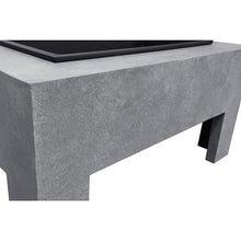 Load image into Gallery viewer, Monolith Fire Basin in Light Gray Cement 7484
