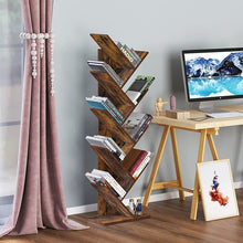 Load image into Gallery viewer, 50&#39;&#39; H x 16&#39;&#39; W Geometric Bookcase
