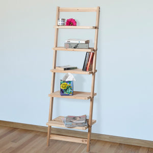 50'' H x 16.25'' W Ladder Bookcase 7644RR
