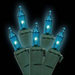50 Light String Lighting, Teal  Set of 8 #2397HW