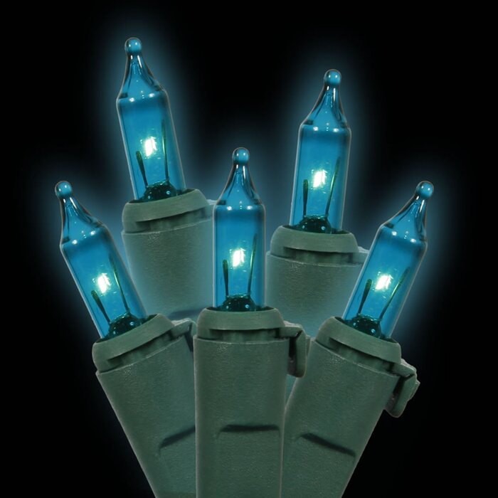 50 Light String Lighting, Teal  Set of 8 #2397HW