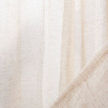 Load image into Gallery viewer, Richins Solid Sheer Grommet Single Curtain Panel- set of 4 Sand #50ha

