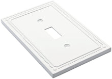 Load image into Gallery viewer, Franklin Brass Classic Beaded Single Switch, White, 7 total.
