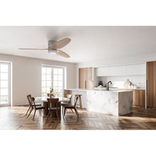 Load image into Gallery viewer, 3-Blade Smart Voice Ceiling Fan with LED Light, Extendable, Reverse Function, 6 Speed
