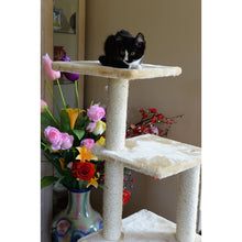 Load image into Gallery viewer, Beige 52&quot; Annetta Cat Tree 7253
