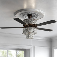 Load image into Gallery viewer, 52&quot; Shumake 5 - Blade Ceiling Fan with Light Kit Included #2488HW

