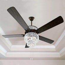Load image into Gallery viewer, 52&quot; Shumake 5 - Blade Ceiling Fan with Light Kit Included #2488HW
