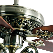 Load image into Gallery viewer, 52&#39;&#39; 5 - Blade Standard Ceiling Fan with Remote Control and Light Kit Included
