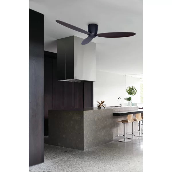 52'' Anadarko 3 - Blade Flush Mount Ceiling Fan with Remote Control