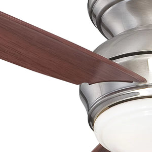 52'' Concept 3 - Blade Outdoor LED Propeller Ceiling Fan with Wall Control and Light Kit Included
