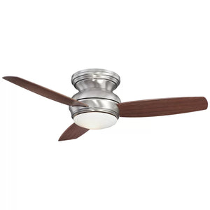 52'' Concept 3 - Blade Outdoor LED Propeller Ceiling Fan with Wall Control and Light Kit Included