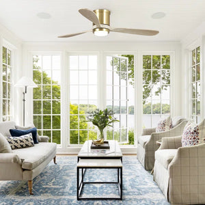 52'' Katya 3 - Blade LED Standard Ceiling Fan with Remote Control and Light Kit Included