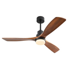 Load image into Gallery viewer, 52&#39;&#39; Nicola 3 - Blade LED Standard Ceiling Fan with Remote Control and Light Kit Included
