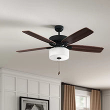 Load image into Gallery viewer, 52&#39;&#39; Sybilla 5 - Blade Standard Ceiling Fan with Light Kit Included
