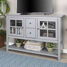 52" Console Table TV Storage Stand - Saracina Home #4290