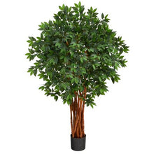 Load image into Gallery viewer, 54&quot; Artificial Foliage Tree in Pot Liner 584CDR
