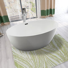 Load image into Gallery viewer, 55&quot; x 32&quot; Freestanding Soaking Acrylic Bathtub 3335RR
