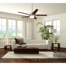 Load image into Gallery viewer, 56&#39;&#39; Ewan 5 - Blade Standard Ceiling Fan with Remote Control and Light Kit Included

