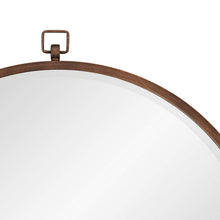 Load image into Gallery viewer, Quinn Antique Bronze 36&quot; Round Wall Mirror
