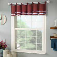 Load image into Gallery viewer, 58&quot; Curtain Window Valance - Set of 3 (ND107)
