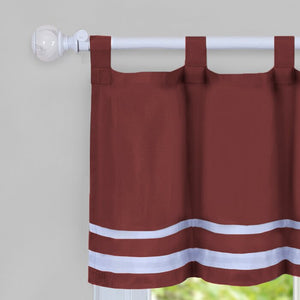 58" Curtain Window Valance - Set of 3 (ND107)