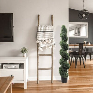 58'' Artificial Boxwood Topiary in Pot - 412CE