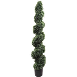 58'' Artificial Boxwood Topiary in Pot - 412CE