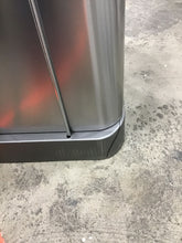 Load image into Gallery viewer, Stainless Steel Step on Multi-Compartments Trash &amp; Recycling Bin
