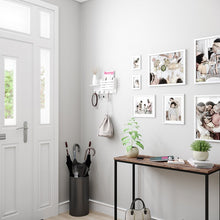 Load image into Gallery viewer, 5 - Hook Wall Mounted Coat Rack with Storage SP104
