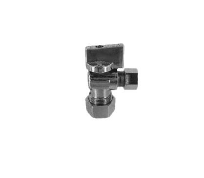 PROFLO Low-Lead Compliant Quarter-Turn Angle Stop Set of 2 MRM572