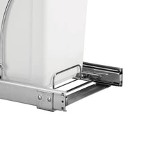 Load image into Gallery viewer, 15&#39;&#39; H x 9.75&#39;&#39; W x 17.75&#39;&#39; D 5 Gallon Pull Out/Under Counter Trash Can Systems
