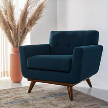 Load image into Gallery viewer, Opal Linen Tufted Armchair - Safavieh MRM790
