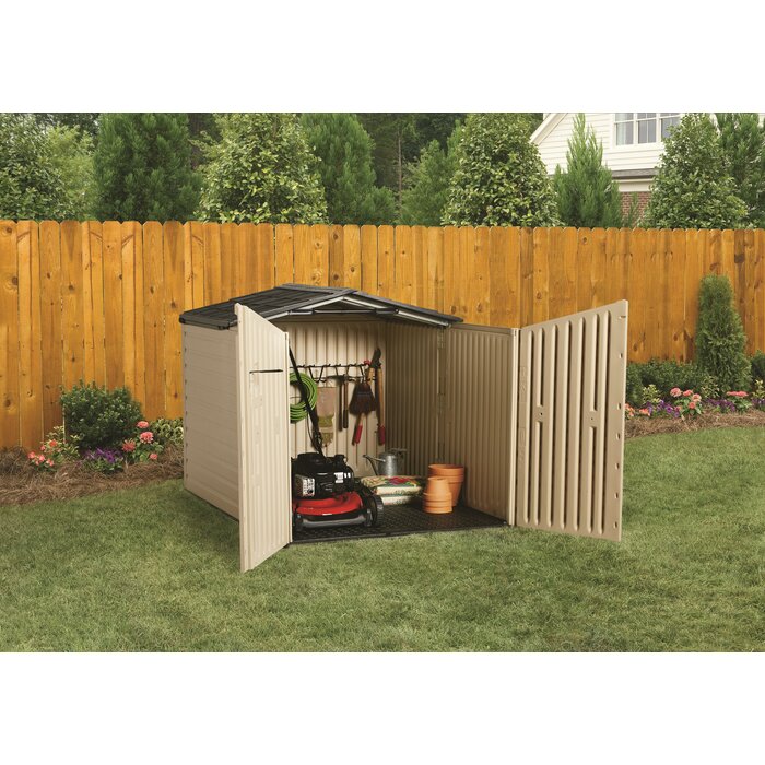 5 ft. W x 6 ft. D Plastic Storage Shed (SB809)