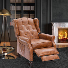 Load image into Gallery viewer, Recliner Wingback Chair  Massage Recliner Chair with Heat
