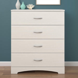 Crescent Point 4 Drawer Dresser White(2195RR)