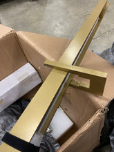 Load image into Gallery viewer, Gold Tenon 1 - Light Kitchen Island Linear LED Pendant GOLD
