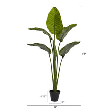 Load image into Gallery viewer, 60&quot; Artificial Palm Tree in Pot (SB863)
