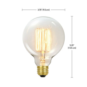 60 Watt, G30, Incandescent Dimmable Light Bulb, Warm White (2700K) E26/Medium (Standard) Base, Set of 5,