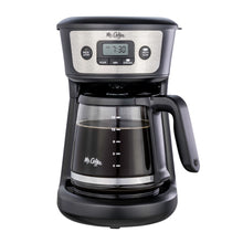 Load image into Gallery viewer, Mr. Coffee 12-Cup Programmable Coffeemaker, Strong Brew Selector, Stainless Steel MRM1123
