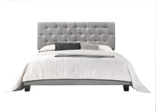 Load image into Gallery viewer, Omi Upholstered Queen Panel Bed, Gray
