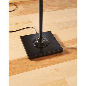 Better Homes & Gardens Black Floor Lamp w/Glass Table