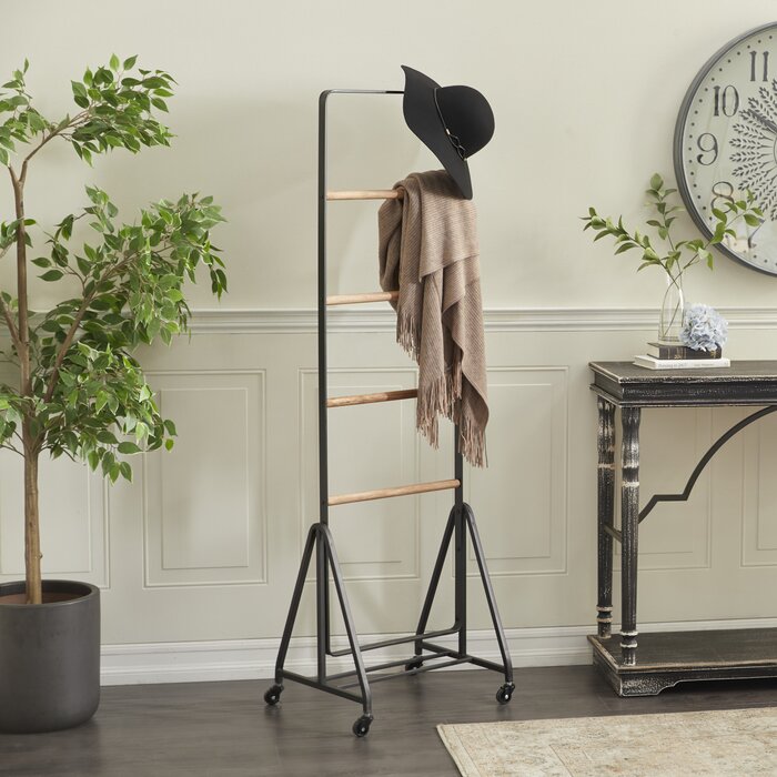 61.38'' Tall Metal Blanket Ladder