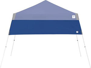 Recreational Half Wall, Canopy/SHELTER NOT Included, Fits Angled Leg 10' x 10' Canopy, Truss Clips and Storage Bag, Royal Blue