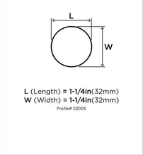 Load image into Gallery viewer, Amerock Allison Value 1-1/4 in (32 mm) Diameter Satin Nickel Cabinet Knob - 20 Pack GL309
