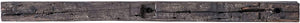 Creative Co-op Wood Floating Wall Shelf, Medium, Brown (Set of 2) MRM1321