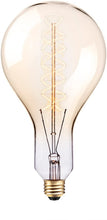 Load image into Gallery viewer, Globe Electric Oversized Vintage Style 100W Clear Glass Dimmable Incandescent Light Bulb, E26 Base, 400 Lumens, 80126 MRM1295
